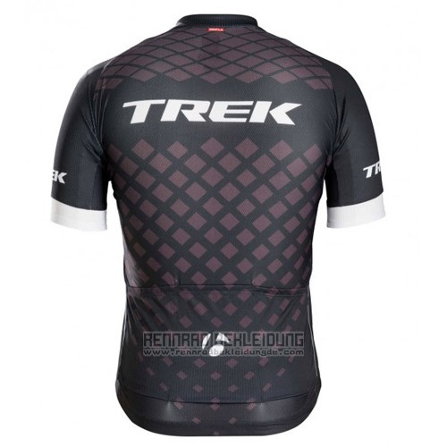 2016 Fahrradbekleidung Trek Bontrager Shwarz Trikot Kurzarm und Tragerhose